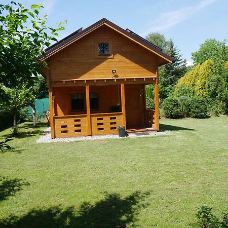 Domek Letniskowy Drewniany Nad Jeziorem Strzeszowskim Nowy Bagian luar foto