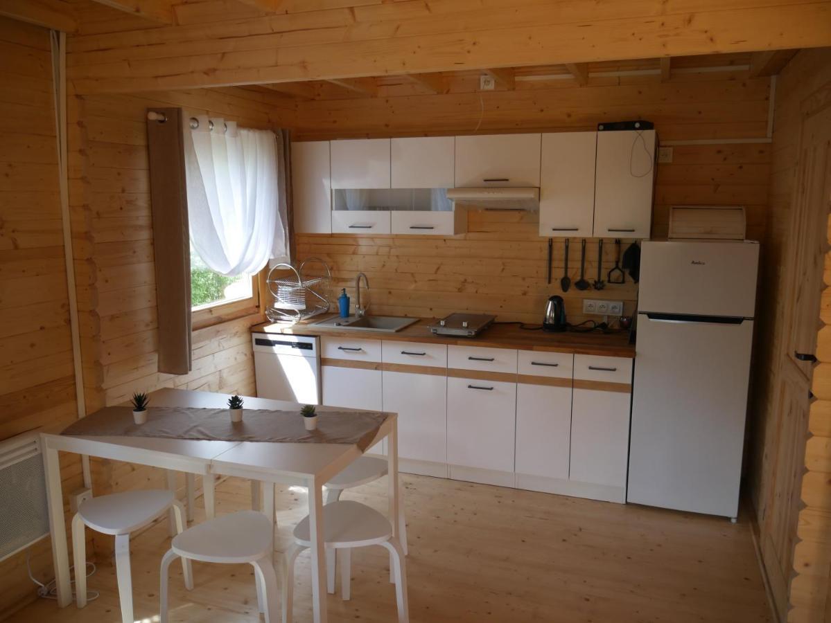 Domek Letniskowy Drewniany Nad Jeziorem Strzeszowskim Nowy Bagian luar foto