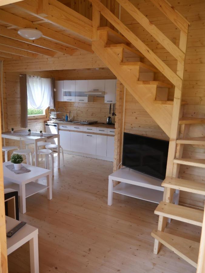 Domek Letniskowy Drewniany Nad Jeziorem Strzeszowskim Nowy Bagian luar foto