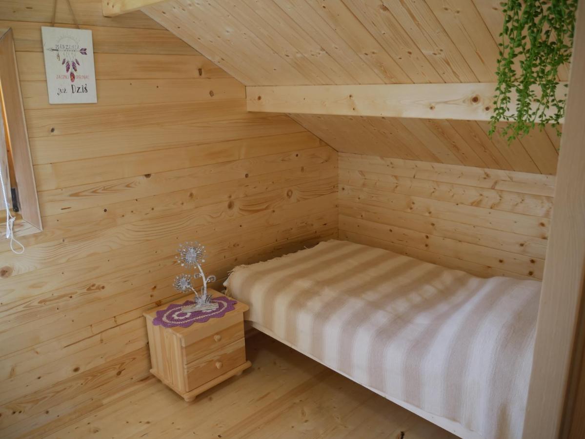 Domek Letniskowy Drewniany Nad Jeziorem Strzeszowskim Nowy Bagian luar foto