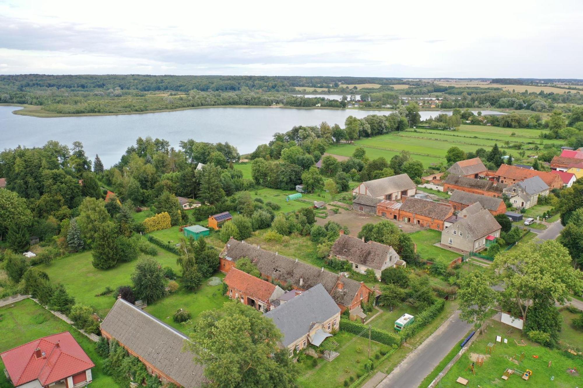 Domek Letniskowy Drewniany Nad Jeziorem Strzeszowskim Nowy Bagian luar foto